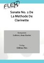 Sonate No. 2 De La Methode De Clarinette