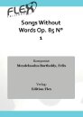 Songs Without Words Op. 85 N&deg; 1