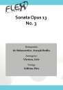Sonata Opus 13 No. 3