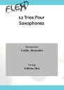 12 Trios Pour Saxophones