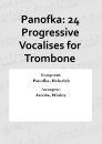 Panofka: 24 Progressive Vocalises for Trombone