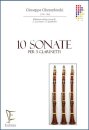 10 Sonate Per 3 Clarinetti - 10 Sonaten f&uuml;r 3...