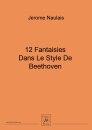 12 Fantaisies Dans Le Style De Beethoven