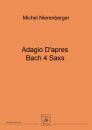 Adagio Dapres Bach 4 Saxs