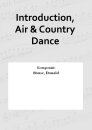 Introduction, Air & Country Dance