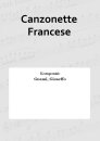 Canzonette Francese
