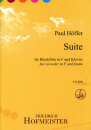 Suite f&uuml;r Blockfl&ouml;te in F und Klavier