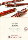 Sonate f&uuml;r 2 Fagotte und Klavier