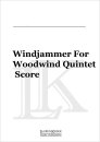 Windjammer For Woodwind Quintet - Score