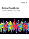 Kendor Debut Solos - Bb Tenor Sax with MP3s
