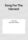 Song For The Harvest