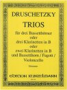 Trios - Für 3 Bassetthörner (Klarinetten)