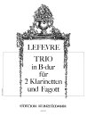 Trio F&uuml;r 2 Klarinetten und Fagott