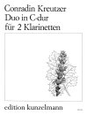 Duo F&uuml;r 2 Klarinetten