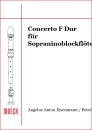 Concerto F-Dur für Sopraninoblockflöte