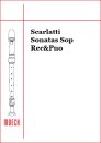 Scarlatti Sonatas Sop Rec&Pno