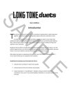 Long Tone Duets for Horns