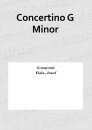 Concertino G Minor