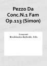Pezzo Da Conc.N.1 Fam Op.113 (Simon)