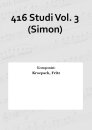 416 Studi Vol. 3 (Simon)