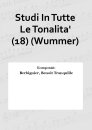 Studi In Tutte Le Tonalita (18) (Wummer)