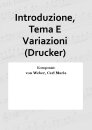 Introduzione, Tema E Variazioni (Drucker)