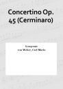 Concertino Op. 45 (Cerminaro)