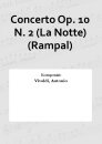 Concerto Op. 10 N. 2 (La Notte) (Rampal)