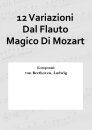 12 Variazioni Dal Flauto Magico Di Mozart