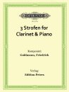 3 Strofen for Clarinet &amp; Piano
