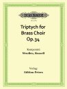 Triptych for Brass Choir Op.34
