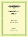 6 Variations Op.20