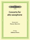 Concerto for alto saxophone