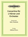 Concertino für 2 Hörner und Orchester