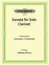 Sonata for Solo Clarinet