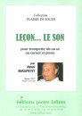 Le&ccedil;on Le Son