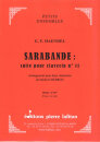 Sarabande : Suite Pour Clavecin N&deg; 11