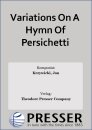 Variations On A Hymn Of Persichetti