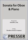 Sonata for Oboe &amp; Piano