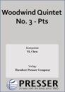 Woodwind Quintet No. 3 - Pts
