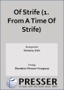 Of Strife (1. From A Time Of Strife)