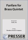 Fanfare for Brass Quintet
