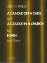 A Candle On A Cake and A Candle In A Church