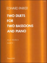 Two Duets For Two Bassoons and Piano