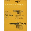 Sonata in f sharp major op. 3/8
