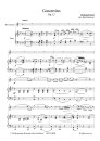 Concertino, op. 12 f&uuml;r Bassklarinette und Klavier