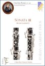 Sonate III f&uuml;r 2 Klarinetten Druckversion
