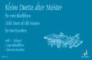 Kleine Duette alter Meister Band 1